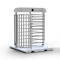 V-Turnstile | dimensions: 1200 x 1500 x 2410 mm, passage width: 600 mm | on concrete plate | electromechanical